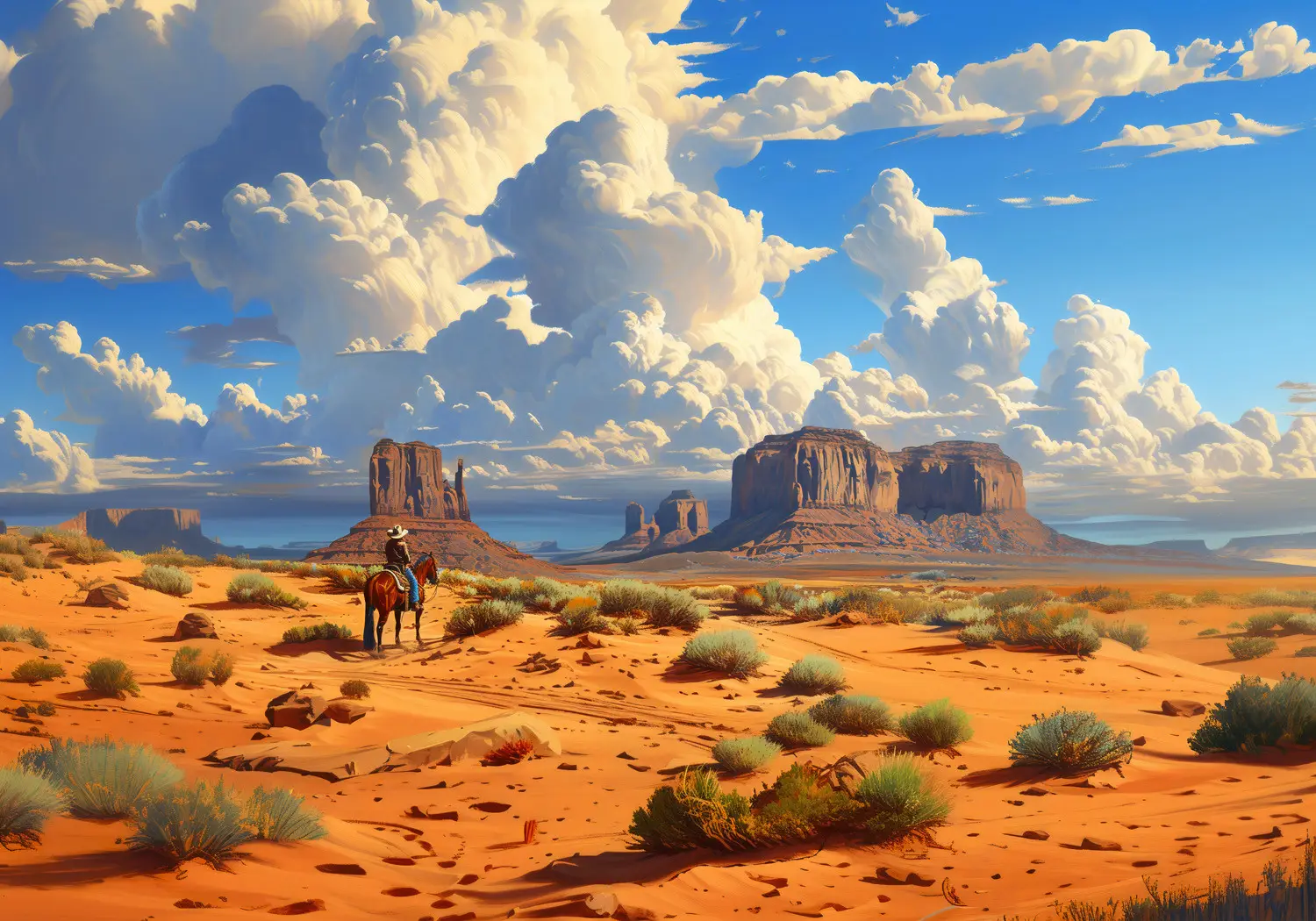 Usagbn6218 Arazzo Appeso A Parete Cowboy Occidentale Deserto Cactus Sole Stile Retrò Arazzi Arazzo Da Parete Per Ragazza Ragazzo Uomo Donna Camera Da Letto Arazzo Estetico Per Dormitorio Decor 40x60in