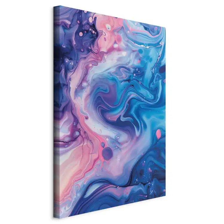 Fantasia cosmica - vortici colorati in tonalità notturne