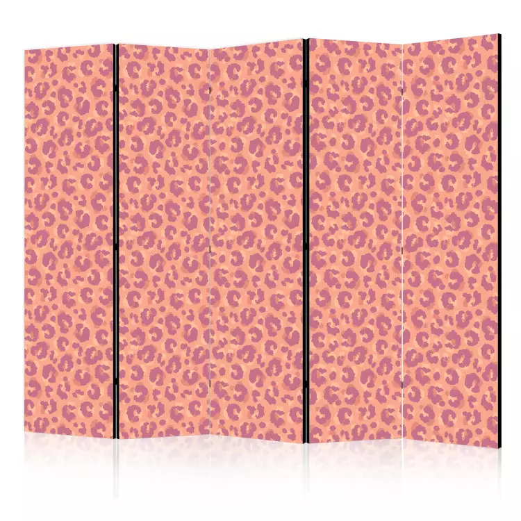 Macchie di leopardo - motivo astratto nei toni del rosa e del viola