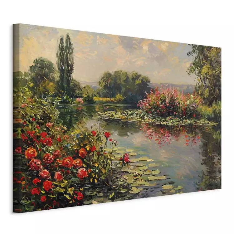 Summer Garden - uno stagno fiorito ispirato al dipinto di Monet