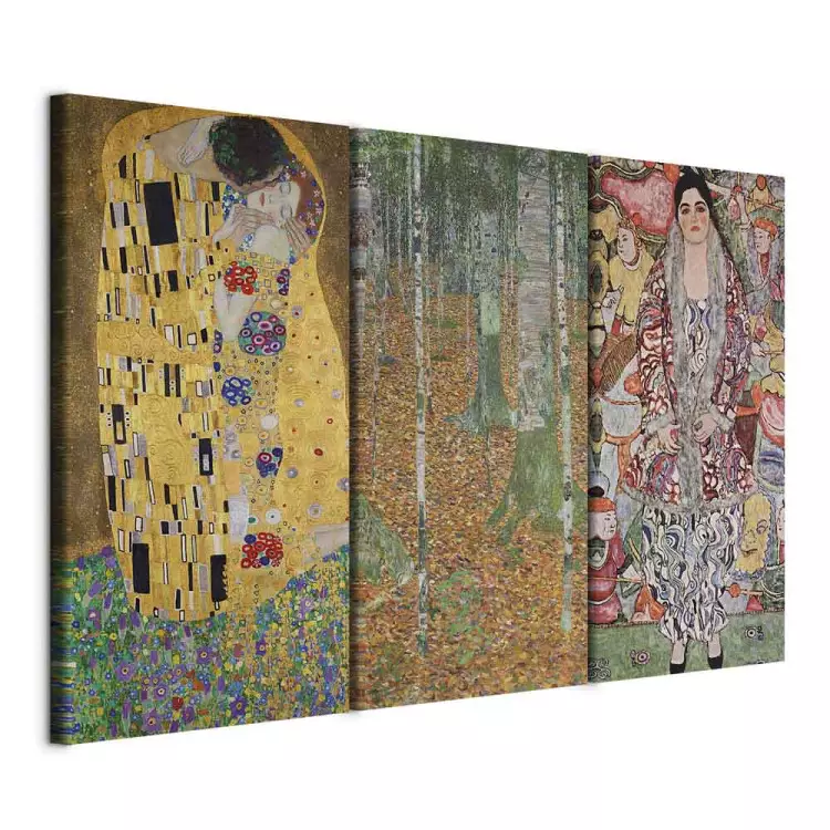 Stampa Su Tela Due Angeli Di Gustav Klimt 60x90cm - Quadro Decorativo Per Casa E Ufficio - Foto 5