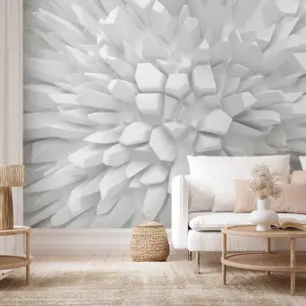 MIHTRA Arte della Parete Effetto 3D Cuore d'Amore, Moderno Quadro su Tela Figura Astratta in Metallo Scultura Tela con Cornice per Soggiorno Camera da Letto Divano TV Sfondo Home Gym Decor