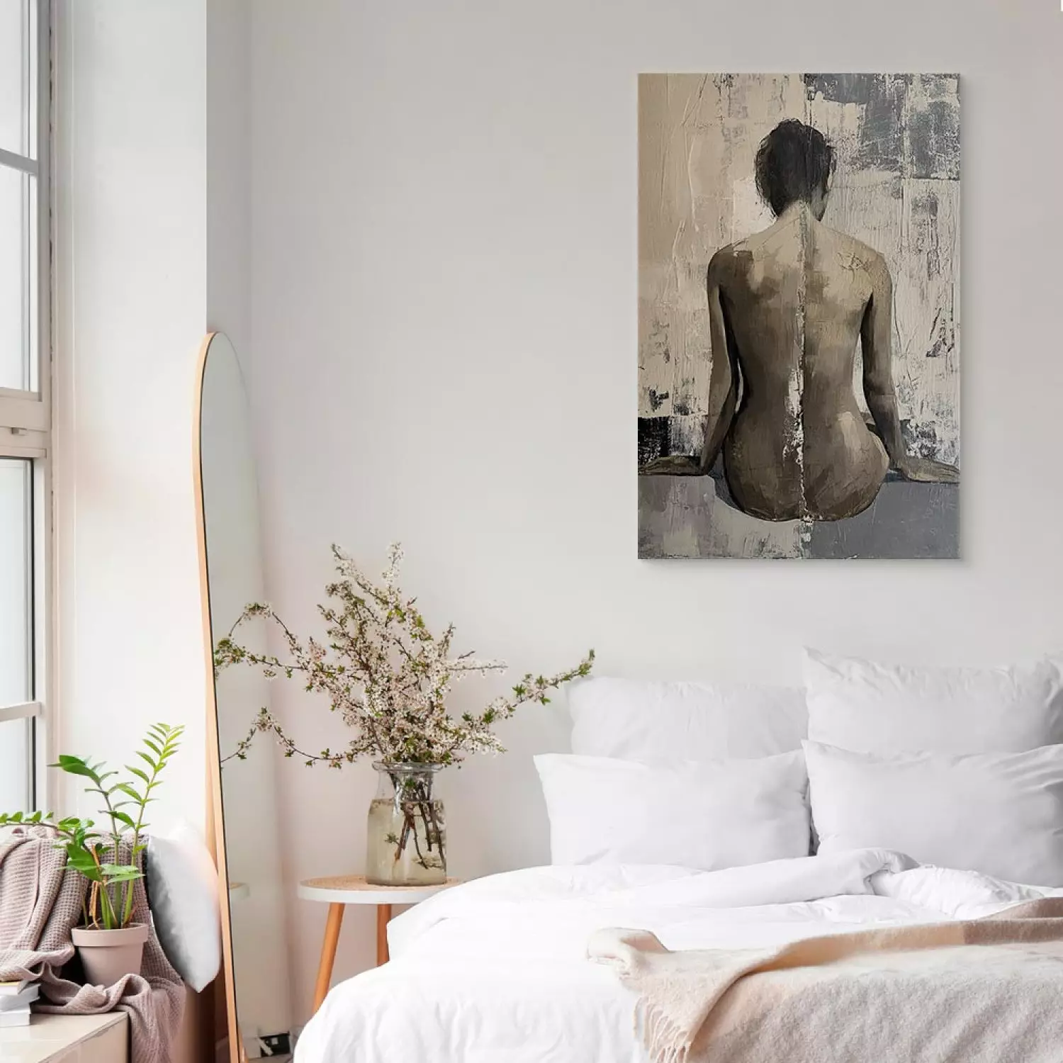 quadri arredamento rustico moderno camera da letto