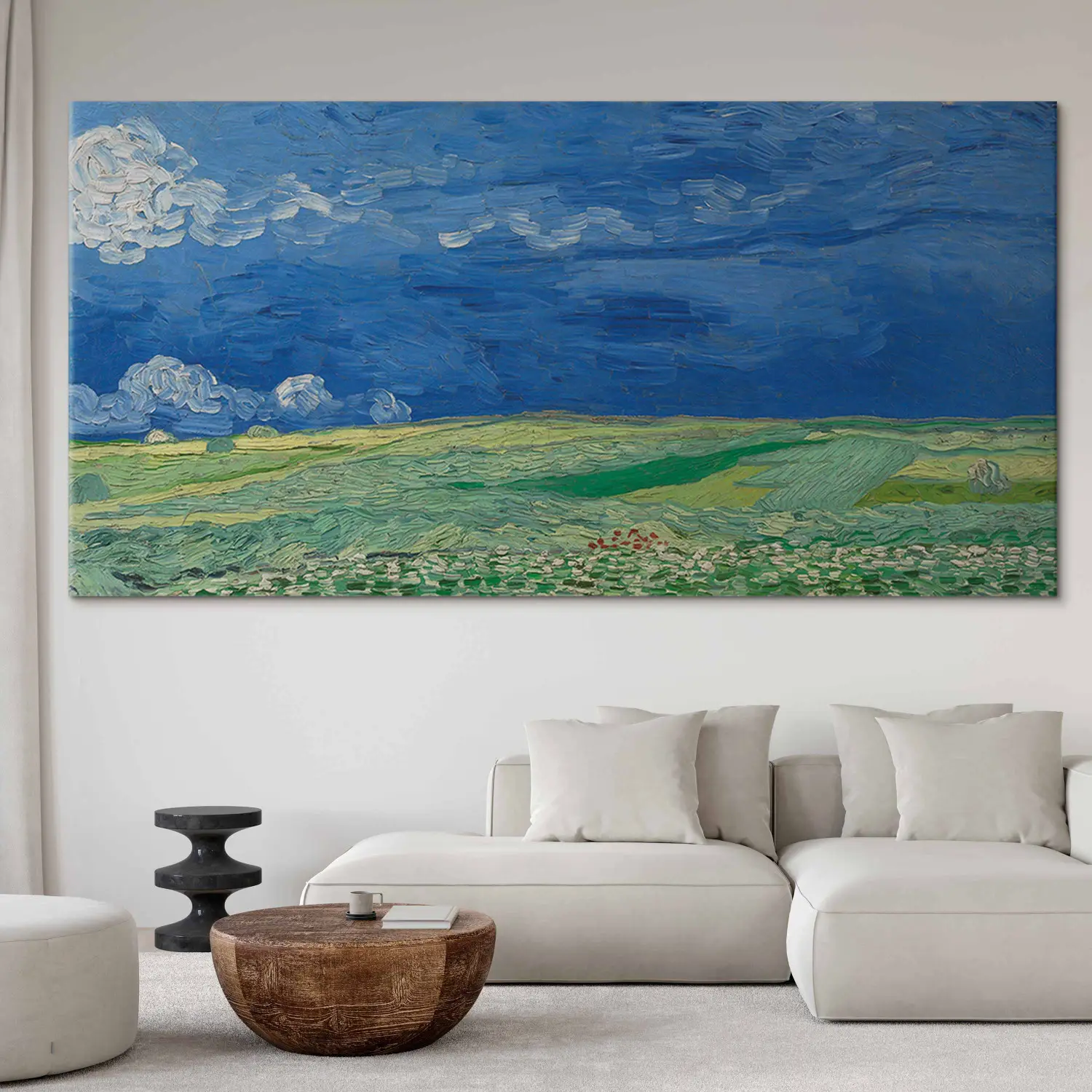 Quadro Moderno Su Tela 80x160 Cm – Paesaggio Forestale Naturale, Senza Cornice, Stampa HD, Perfetto Per Soggiorno, Camera E Bagno