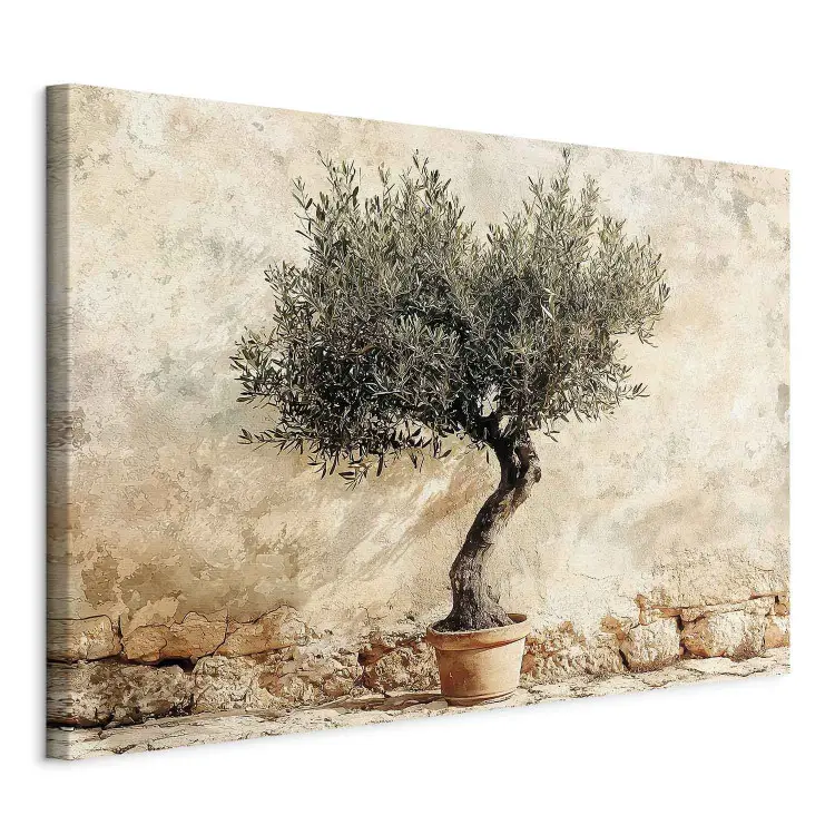 Muralo - Set di quadri da parete – su tela pronta da appendere in stile boho – Quadro su tela – Immagini per soggiorno – Moderno boho – Beige – 3 immagini