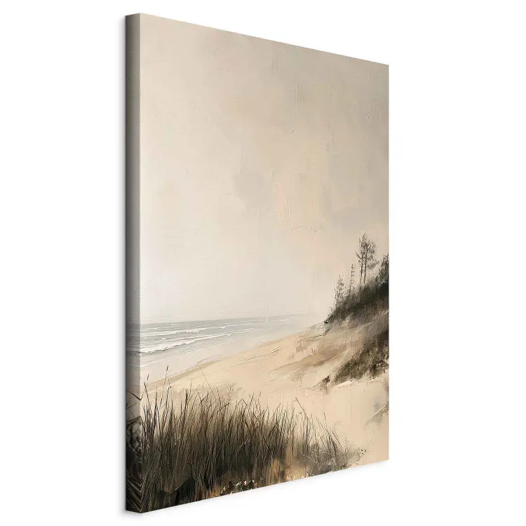 Quadro Su Tela Paesaggio Della Spiaggia Del Mare 100x50 Cm - Foto 12