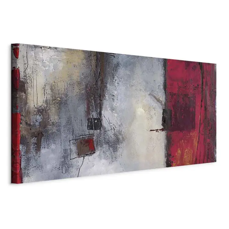 Astrazione rossa - Fantasia con effetto d'acqua in movimento
