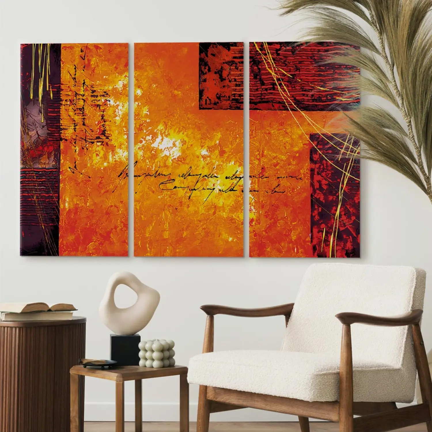 Quadro su tela arancione - Negozio online