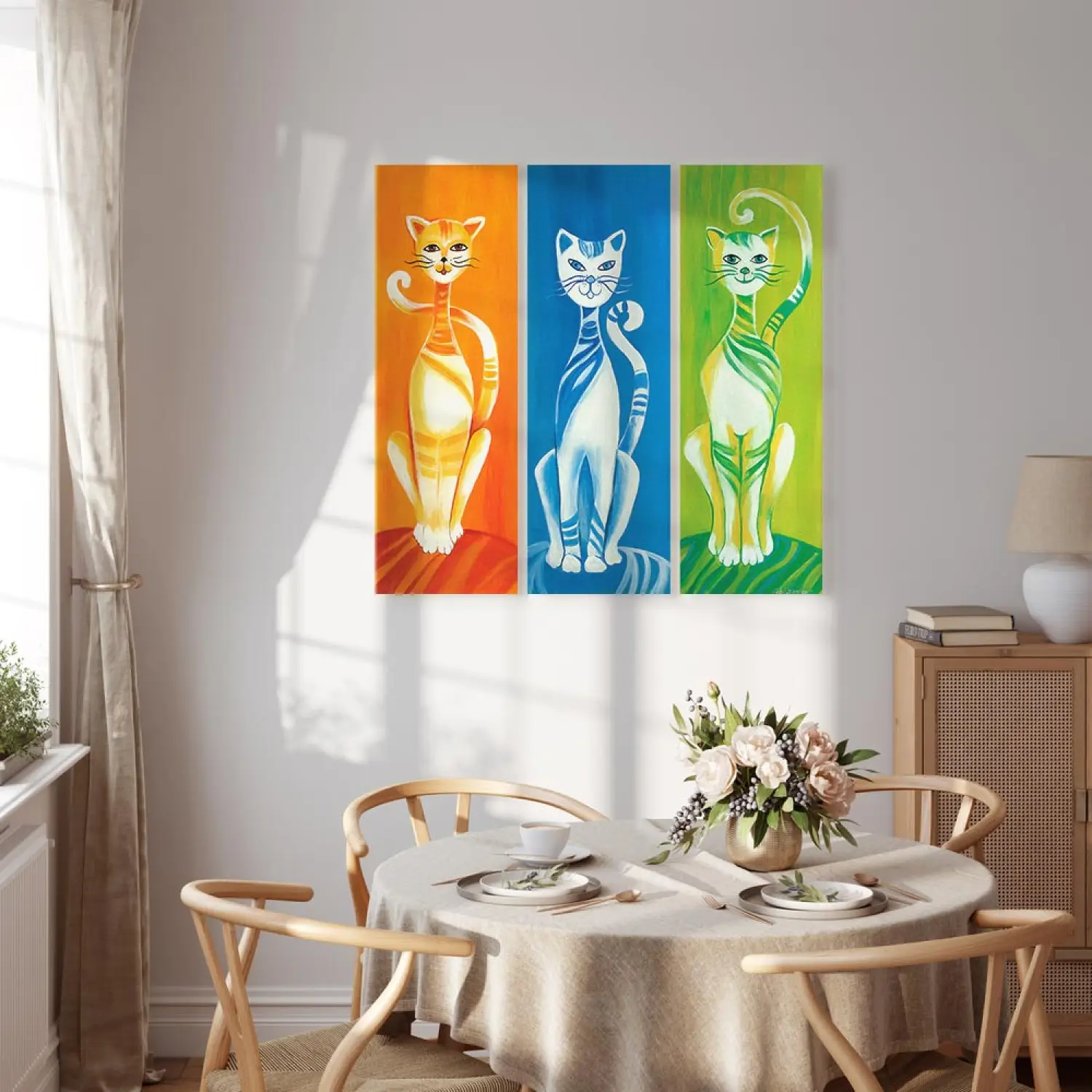 Statua Gattino In Resina Vivid Arts, Realistica E Resistente Al Gelo, Perfetta Per Decorare Giardino E Casa