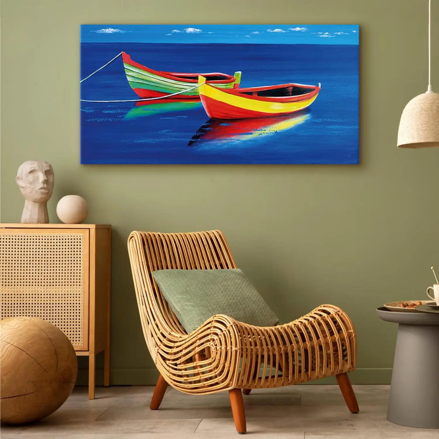 Quadro mare barche a vela 100x80 particolari oro COLORI E LUCI 40809 Idea Luce di Filippi
