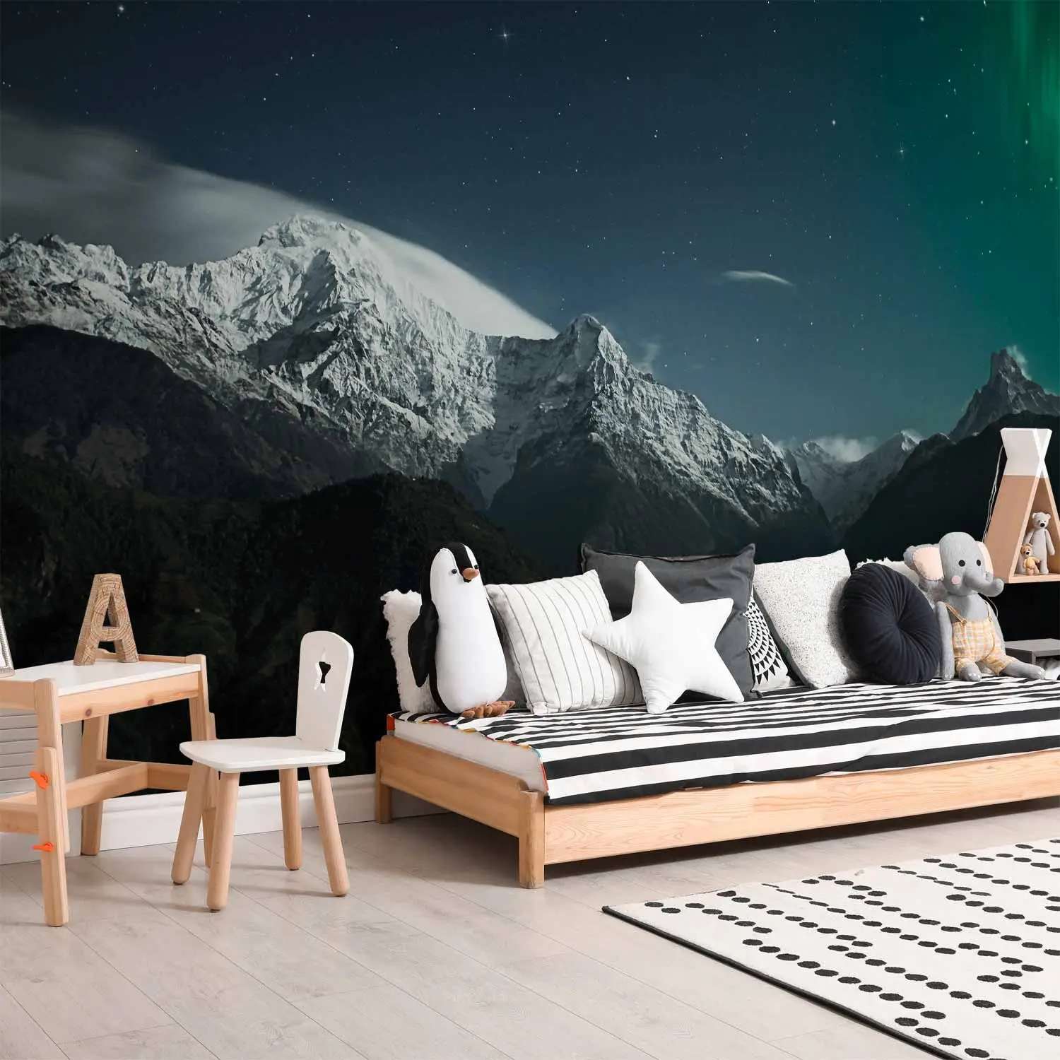 Carta Da Parati Aurora Boreale Carta Da Parati Panoramica Gli Amori Di
