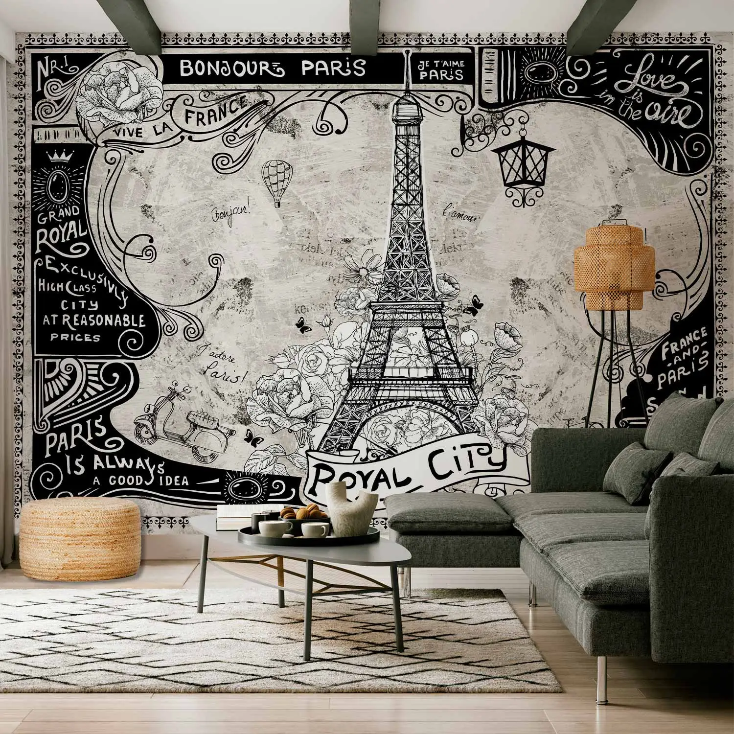 carta da parati della torre eiffel al giorno
