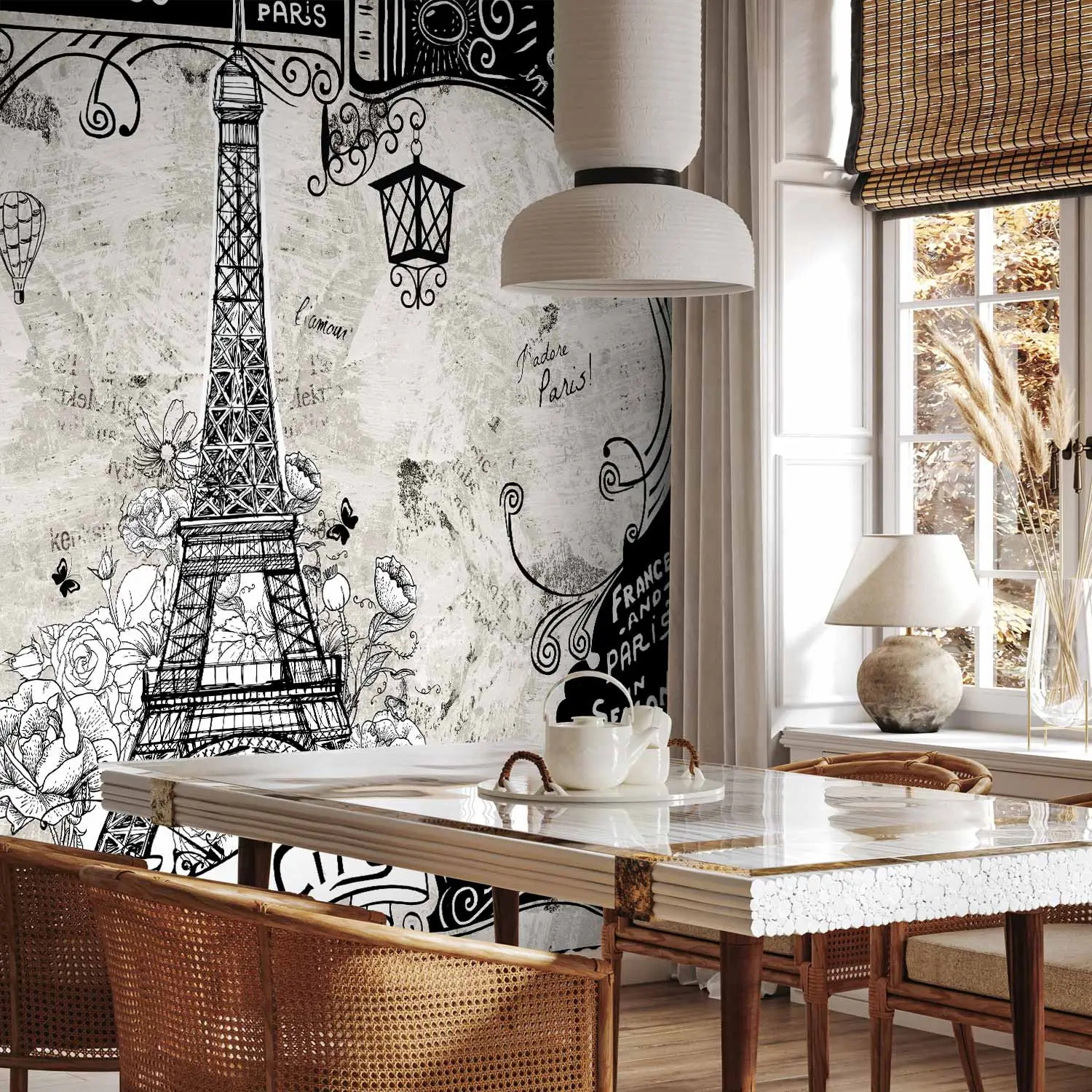 carta da parati della torre eiffel al giorno