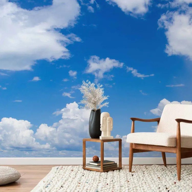 Sotto il cielo aperto - paesaggio con cielo blu e nuvole