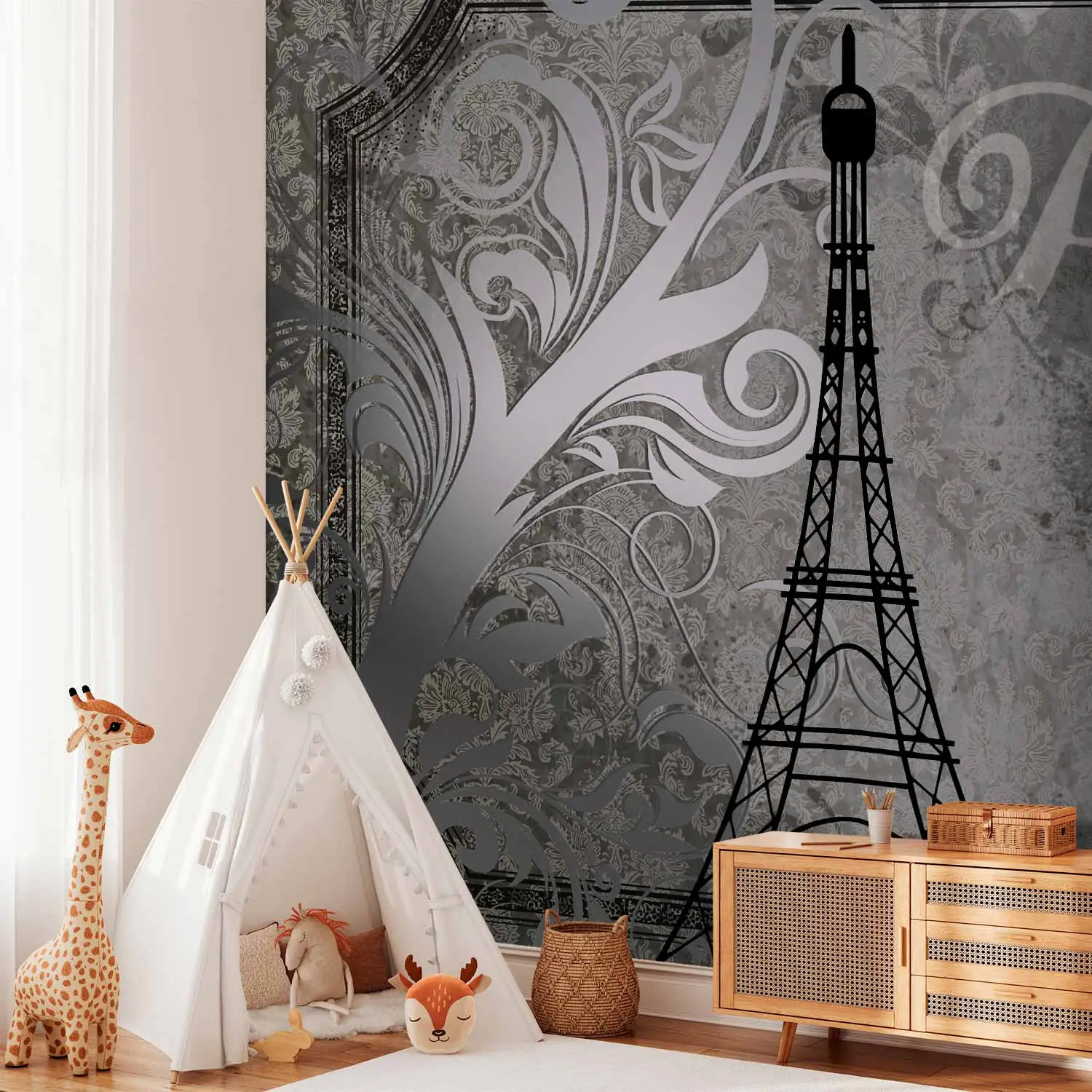 PERFETTO Vendita Calda Torre Eiffel Anello Orecchini Fatti A Mano In Argento 925