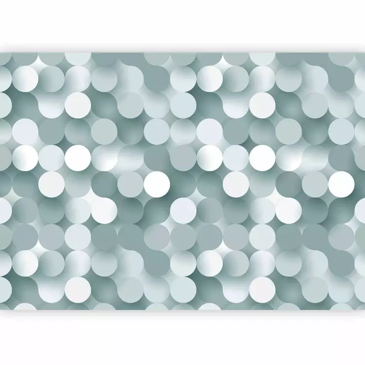 Fantasia geometrica della rete - sfondo con disegni di reti di cerchi