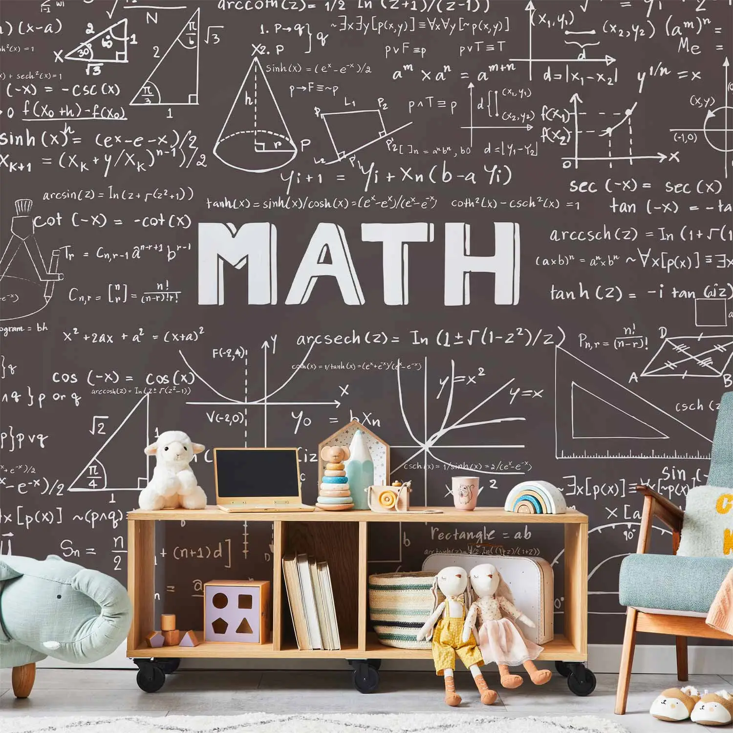 Stampa Su Tela Incorniciata 'I Got 99 Problems' - Quadro 30x40 Cm, Colorato, Pronto Da Appendere, Decorazione Per Aula, Scuola, Stanza Della Matematica - 2