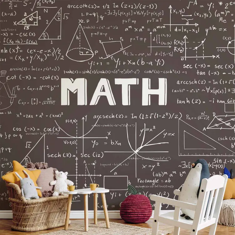 Set Bacheca Matematica 'BE A PROBLEM SOLVER!' – 93 Pezzi Decorativi Per Aula, Con Carte, Simboli E Cubi, Cartoncino Resistente, Ideale Per Scuola - 2