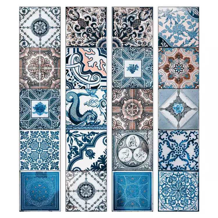 Arabesco blu