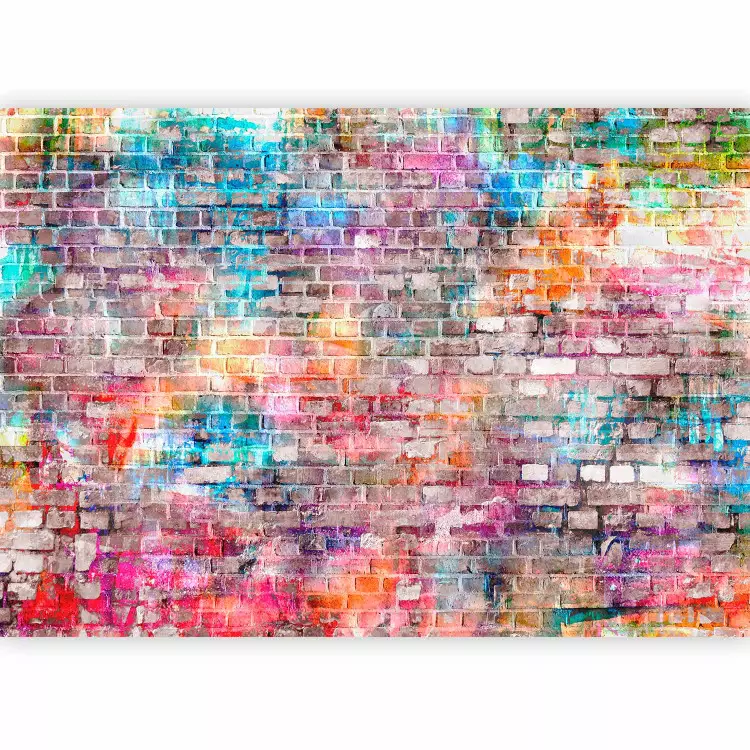 Arcobaleno di colori -murale con disegni colorati per adolescenti