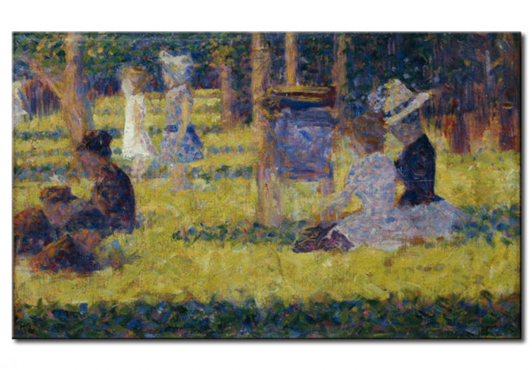 Riproduzione Una Domenica pomeriggio a La Grande Jatte - Georges Seurat