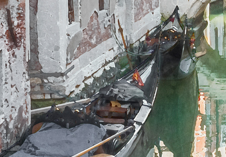 Carta da parati Venezia solare - pittoresco paesaggio con architettura e barche 143441 additionalImage 4