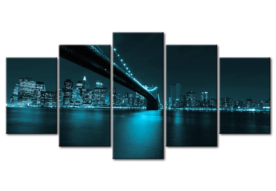 Quadro su tela Notte fredda a New York 49941