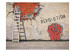 Carta da parati Mano della Rivoluzione - murale urbano con pugno in stile street art 60751 additionalThumb 1