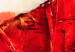 Quadro contemporaneo Tre fiori rossi (3 pezzi) - Papaveri su sfondo con delicato colore 48512 additionalThumb 4