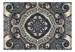 Carta da parati moderna Mosaico - motivo orientale con regolari ornamenti a colori 96852 additionalThumb 1