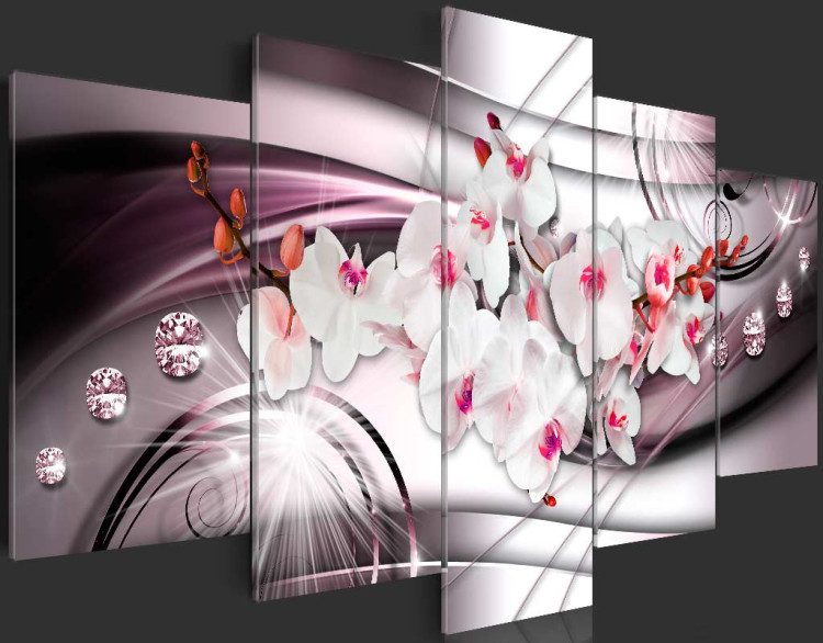 Quadro in vetro acrilico Tint of Orchid [Glass] 92392 additionalImage 6
