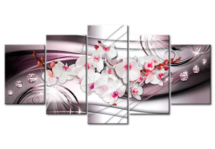 Quadro in vetro acrilico Tint of Orchid [Glass] 92392 additionalImage 2
