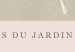 Quadro su tela Erbe in giardino - un ramo luminoso su sfondo beige e scritta francese 136513 additionalThumb 5