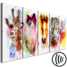 Quadro Watercolour Animals (5 Parts) Narrow 108223 additionalThumb 6