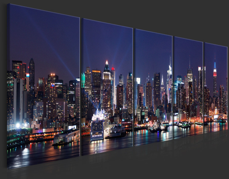 Stampa su vetro acrilico New York: Play of Lights [Glass] 104933 additionalImage 6