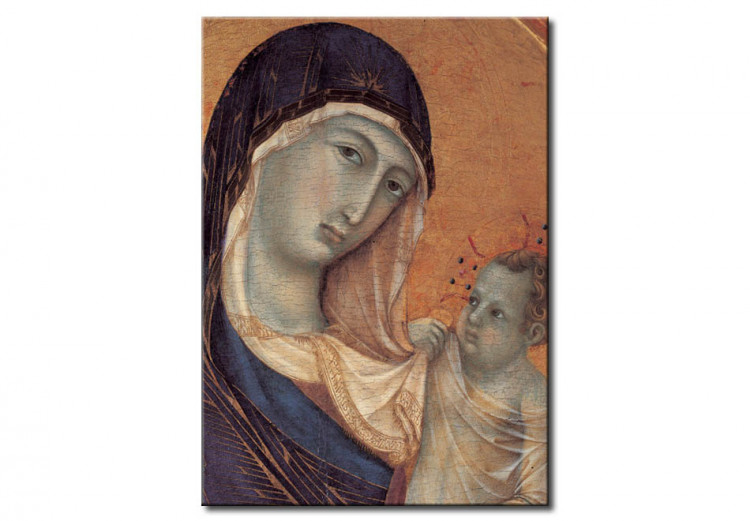 Riproduzione quadro Madonna and Child with six angels - Duccio di  Buoninsegna - Quadri famosi