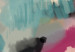 Quadro rotondo Abstract Dream - Splashes of Vivid Colors Creating a Fairy-Tale Landscape 148663 additionalThumb 2