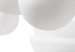 Carta da parati Astrazione moderna - corridoio bianco con effetto 3D e sfere 98063 additionalThumb 4