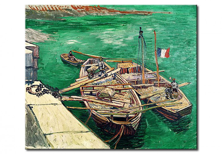 Quadro d'autore il mare di Van Gogh riproduzione su tela
