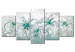 Quadro su vetro acrilico Sapphire Lilies [Glass] 92514 additionalThumb 2