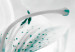 Quadro su vetro acrilico Sapphire Lilies [Glass] 92514 additionalThumb 4