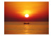 Carta da parati moderna Barca da pesca al tramonto 59924 additionalThumb 1