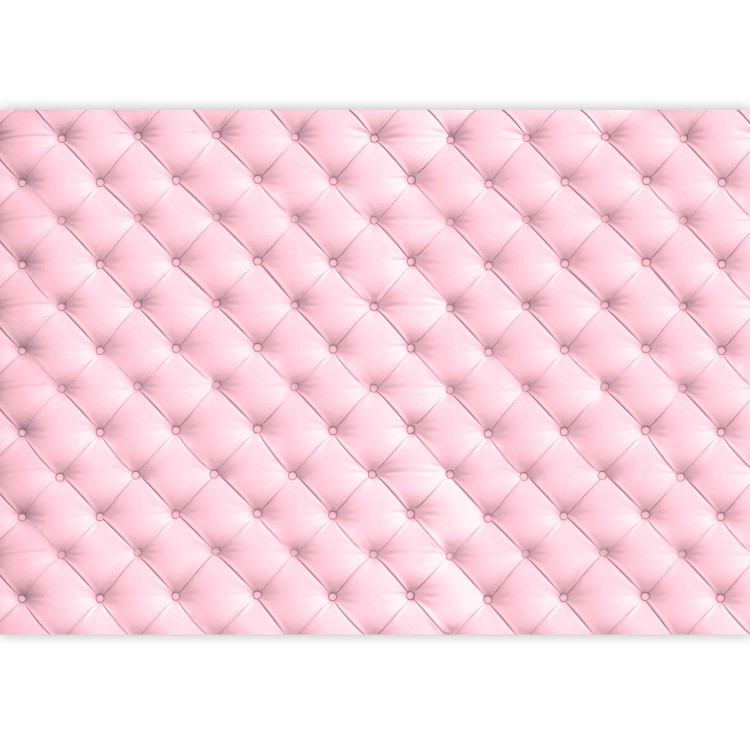Carta da parati Dolce Schiuma - composizione con texture di pelle rosa e imbottitura 97094 additionalImage 3