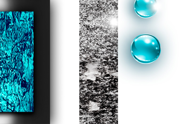 Quadro su vetro acrilico Turquoise Blizzard [Glass] 92305 additionalImage 5