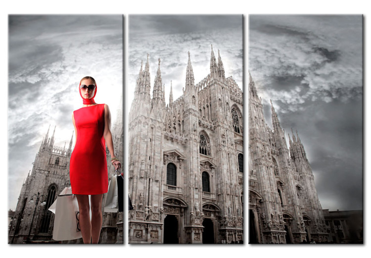 Quadro su tela Milano, la capitale della moda - Altre città