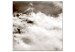 Quadro contemporaneo Assedio del tempo - foto in bianco e nero dell'artistico paradiso 122675