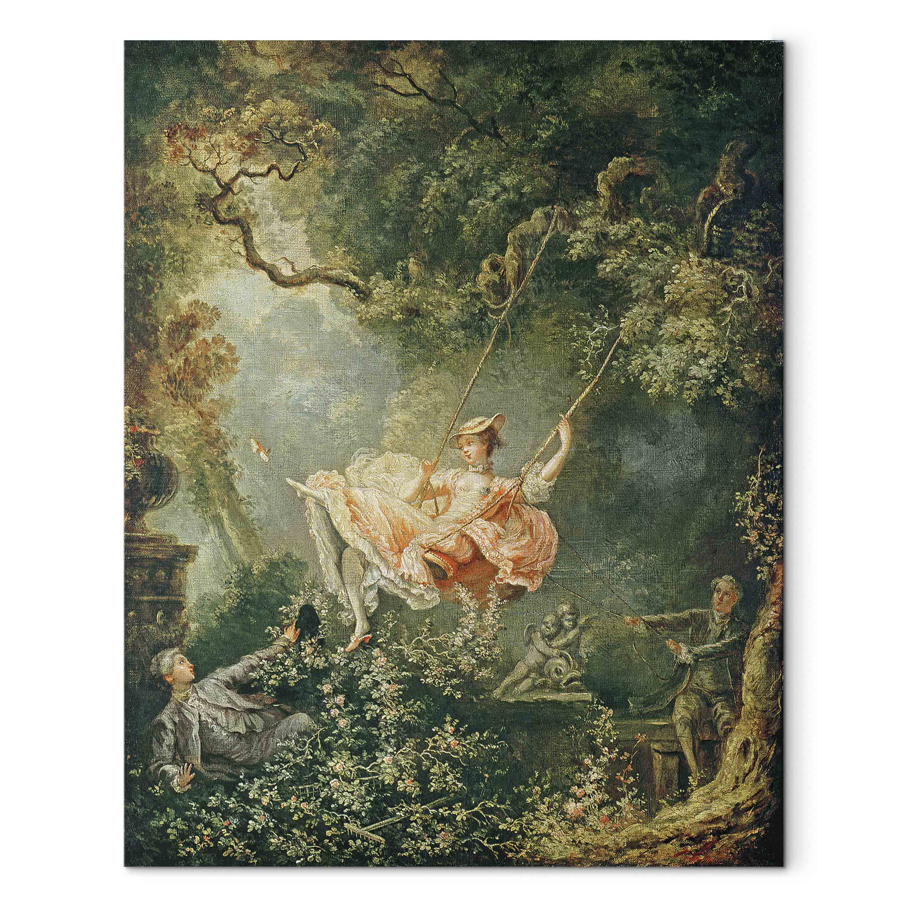 Riproduzione The Swing - Jean-Honoré Fragonard - Quadri famosi