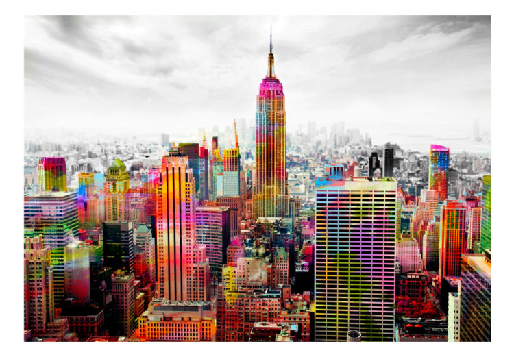 Carta da parati moderna Colors of New York City II 61575 additionalImage 1