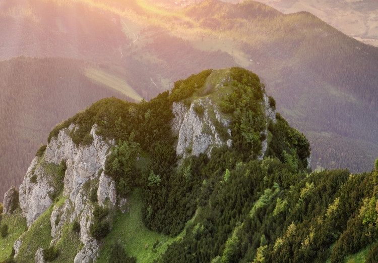 Carta da parati Paesaggio in cima - paesaggio con tramonto sulle rocce delle montagne 142776 additionalImage 3