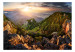 Carta da parati Paesaggio in cima - paesaggio con tramonto sulle rocce delle montagne 142776 additionalThumb 1